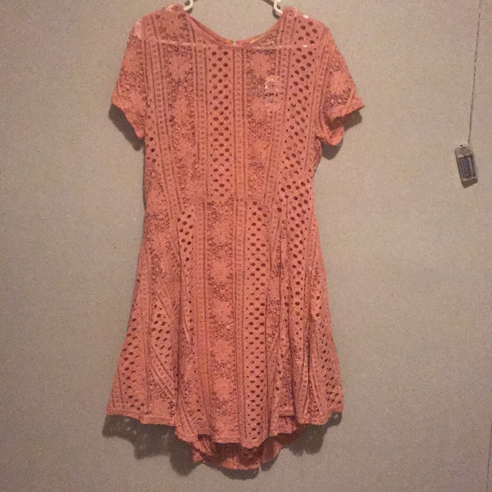 American Rag pink lace dress